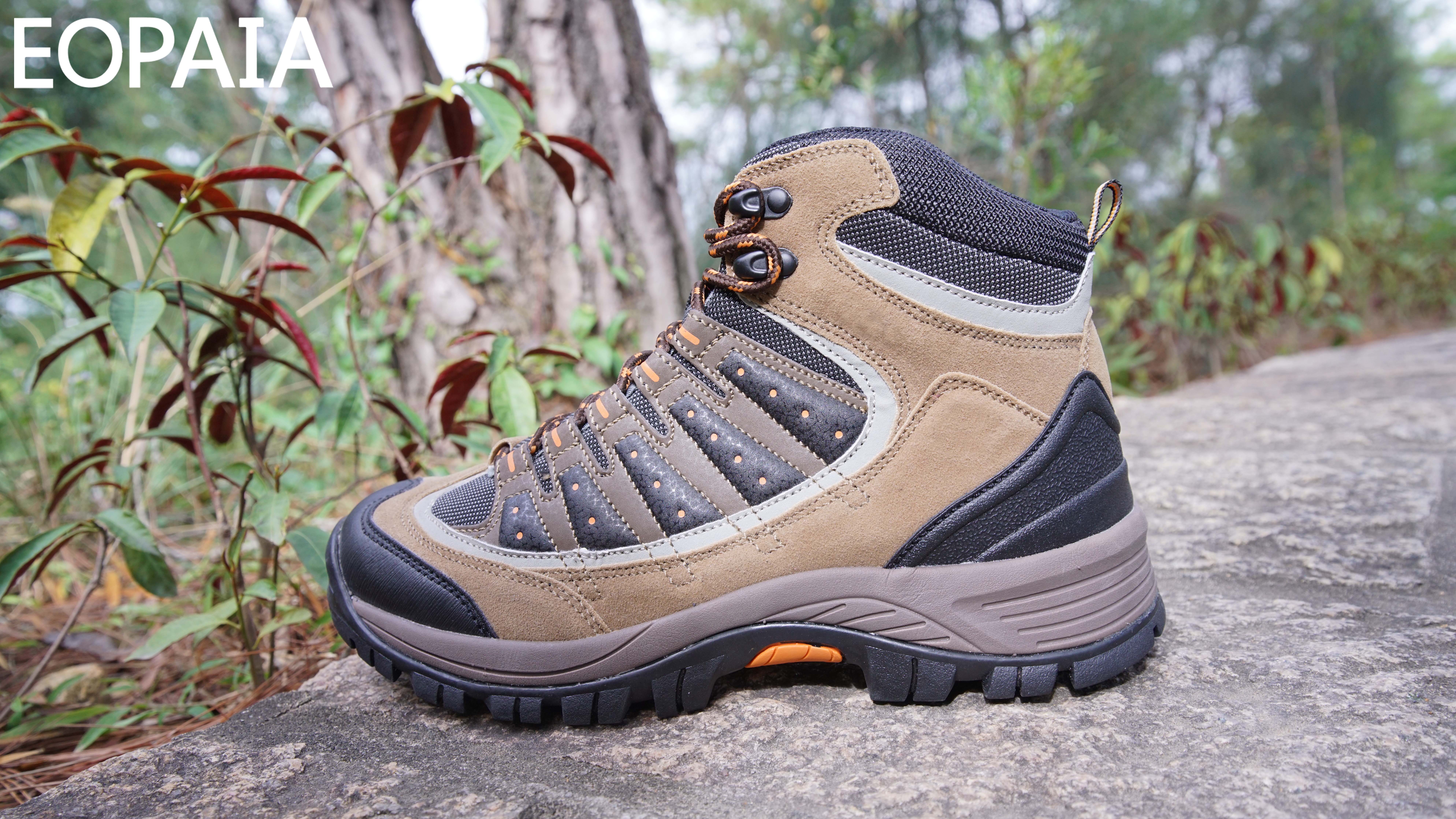 High quality leather outdoor cold-proof china men’s climbing boots
